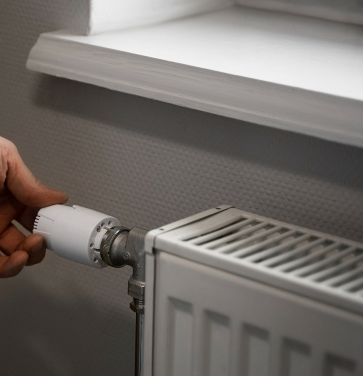 Installation de radiateur